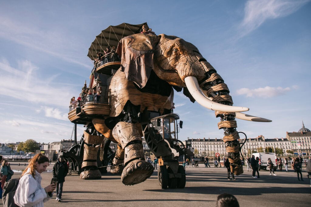 Le Grand Éléphant, les Machines de l'Île, Nantes © David Gallard / LVAN.